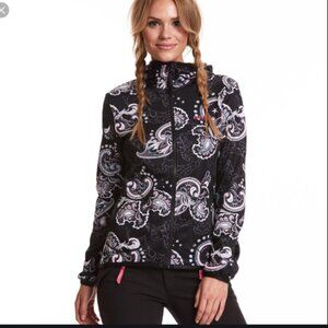 ODD MOLLY Paisley Storm Mid Layer Jacket  Size (1) Small